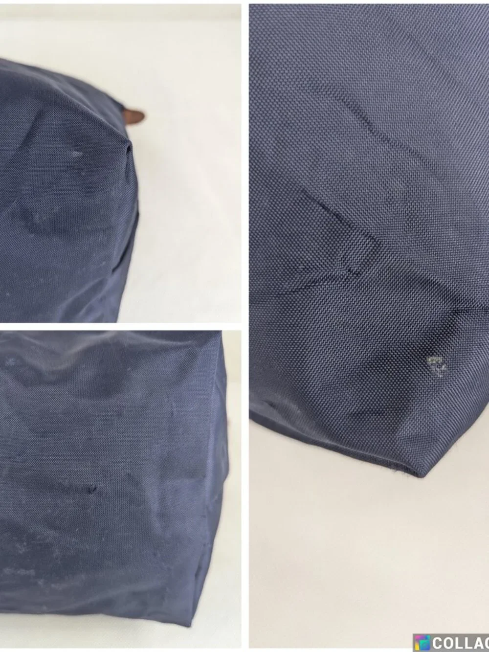 Longchamp Le Pliage Nylon Tote Bag Blue – Used Gently – Ships Fast – AUTHENTIC